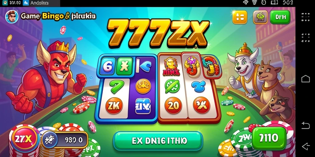 Screenshot gameplay Bingo 777ZX yang menarik dan interaktif.
