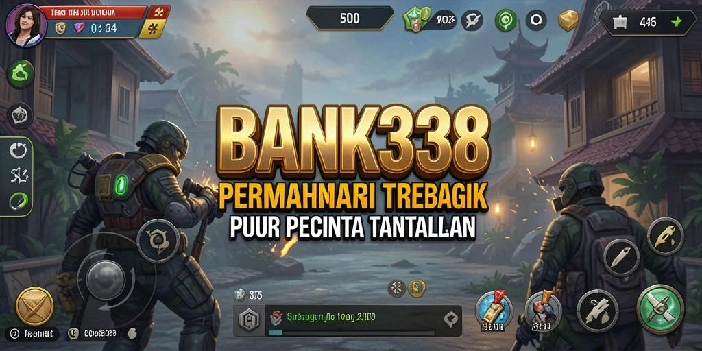 Tampilan gameplay strategi yang mendebarkan dan menarik.
