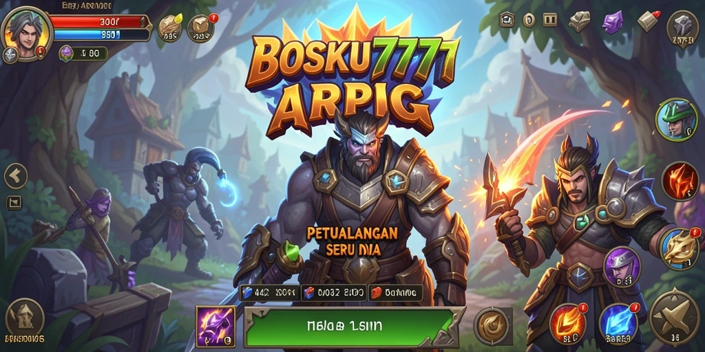 Tampilan gameplay epik dalam BOSKU777 dengan aksi yang mendebarkan.