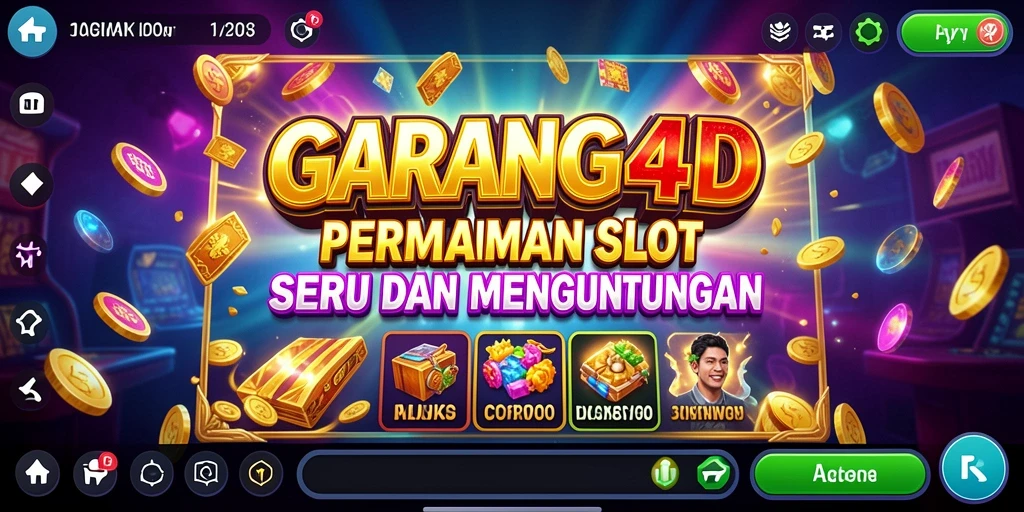 Tampilan gameplay seru dalam permainan Slot GARANG4D.