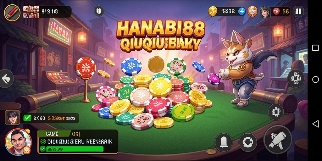 Gameplay seru dari HANABI88 dalam aksi QiuQiu