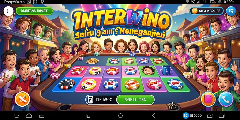 Screenshot INTERWIN menunjukkan suasana bermain Bingo yang menyenangkan dan interaktif.