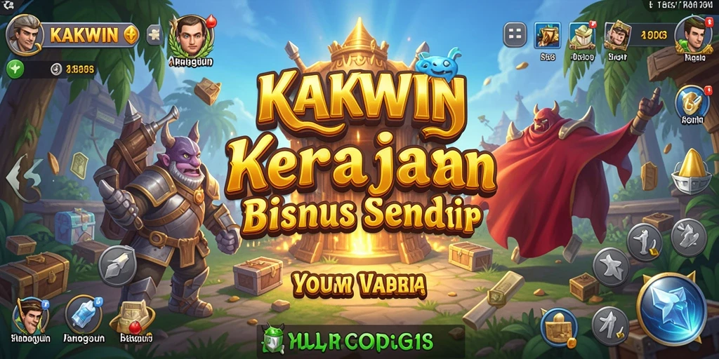 Tampilan menarik dari gameplay KAKWIN yang mengasyikkan.