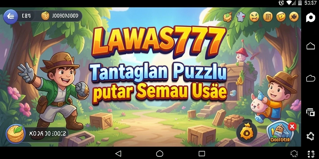 Tampilan menarik dari gameplay puzzle LAWAS777 yang mengasyikkan.