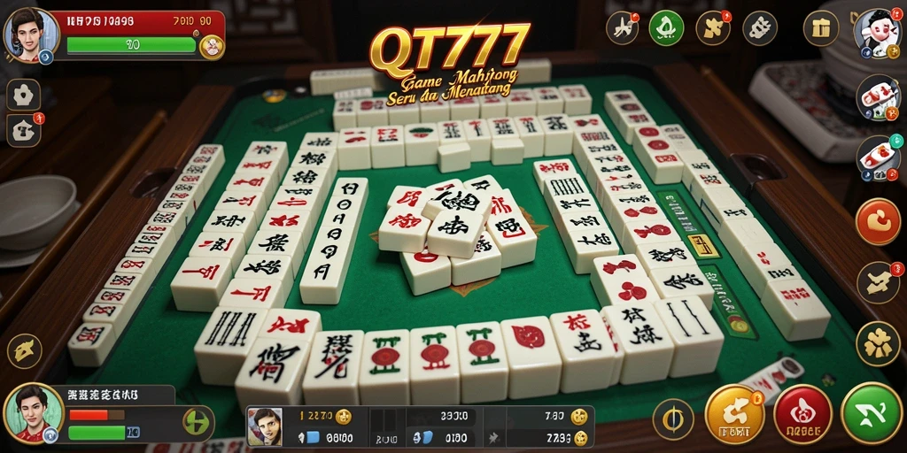 Tampilan gameplay QT777 yang menantang dan mengasyikkan dalam game Mahjong.