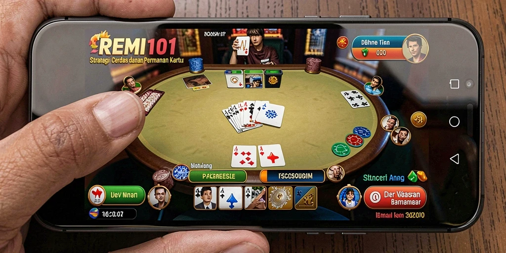 Tampilan gameplay menarik dalam game strategi REMI101.