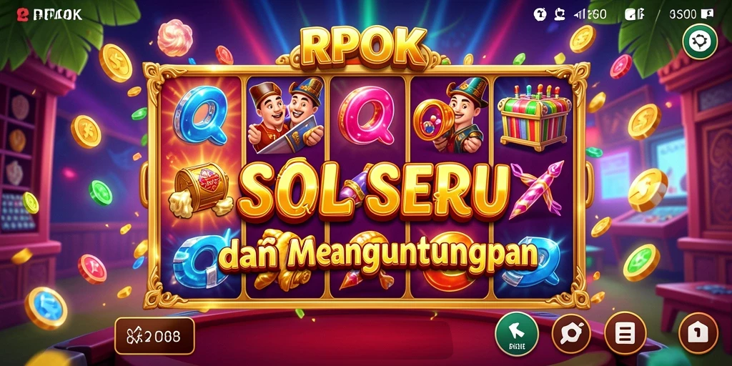 Tampilan gameplay RPOK dengan fitur Slot menarik dan grafis yang memukau.