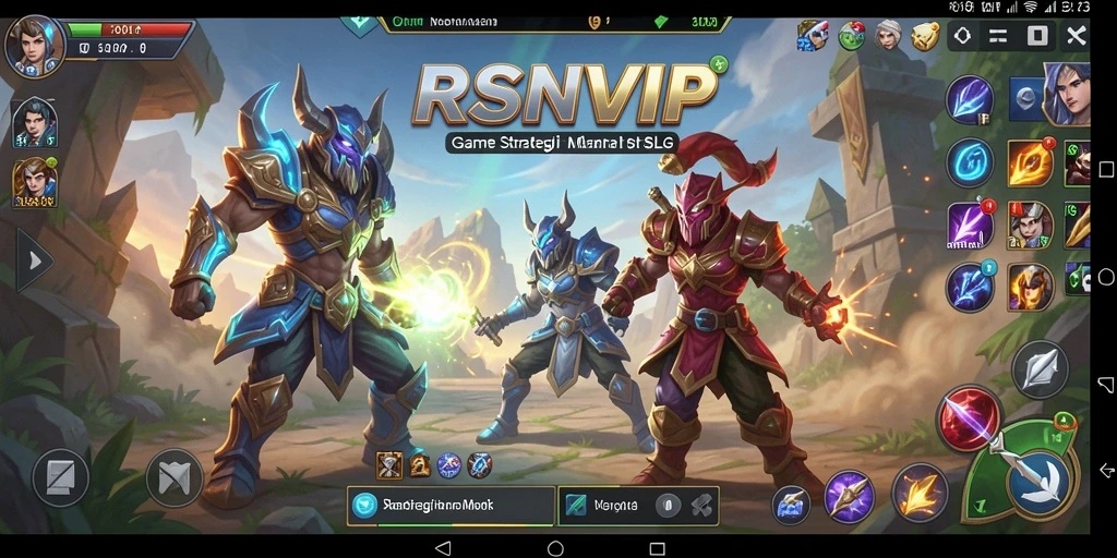 Tampilan gameplay RSNVIP yang menarik dan strategis.