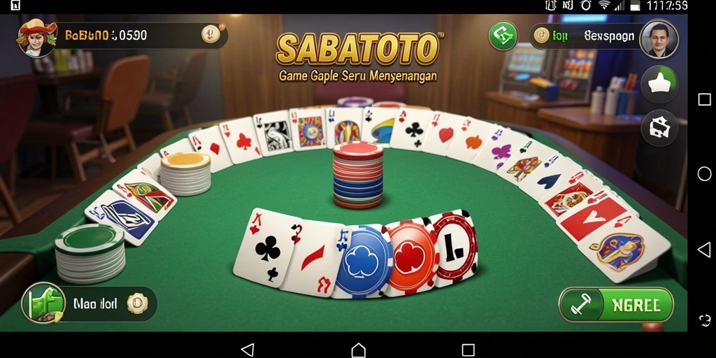 Tampilkan gameplay seru dari SABATOTO di layar ponsel Anda.