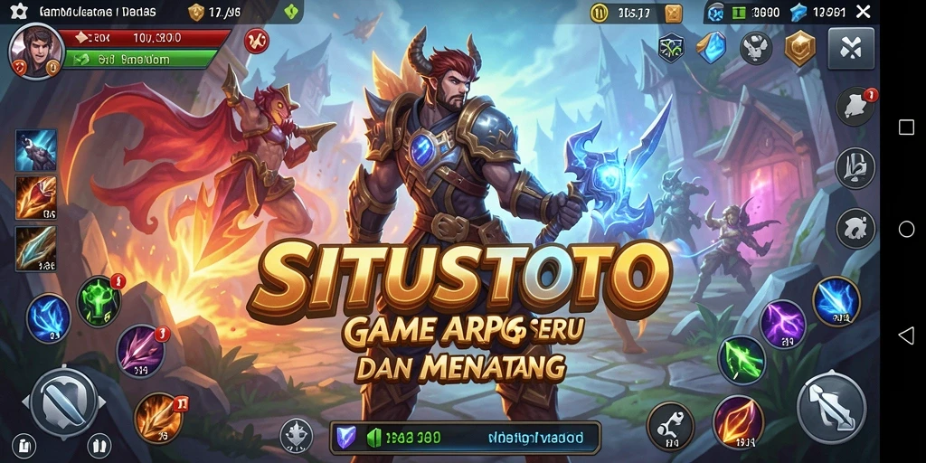 Screenshot utama gameplay <strong>SITUSTOTO</strong> menampilkan aksi pertarungan yang menegangkan.